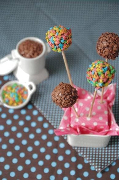 Cake Pop de Chocolate Molhadinho