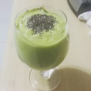 Vitamina de Abacate com Chia