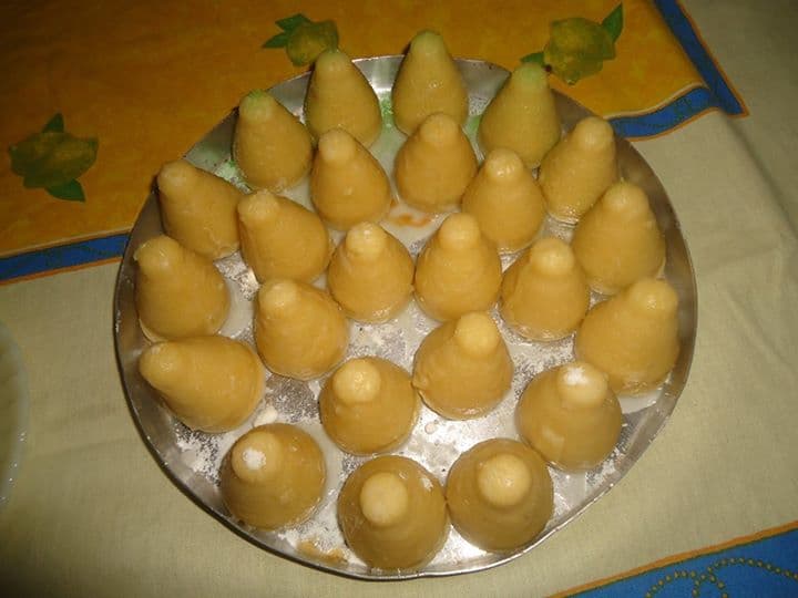 Coxinha Doce com Recheio de Brigadeiro