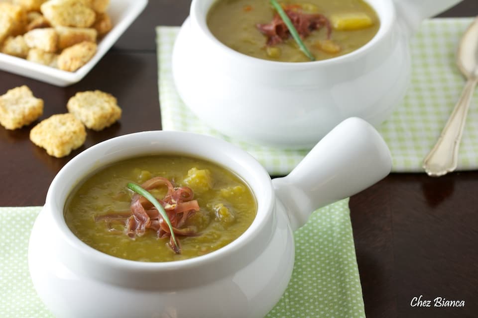Sopa de Ervilha com Presunto