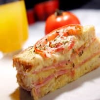 Bauru de Pão de Forma