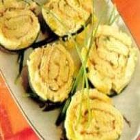 Rotolini de Fritada com Alho-Poró