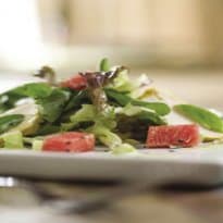 Salada de Frango com Melancia