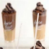 Creme de chocolate com nozes