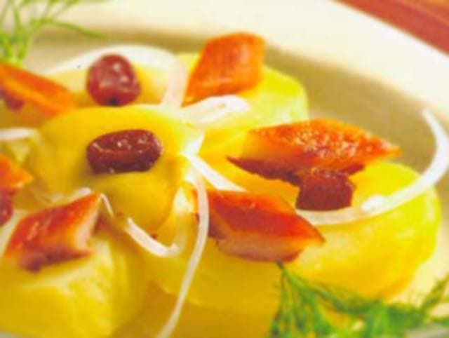 Saladinha de arenque e batata