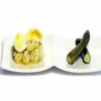 Salada de batatas com ovos