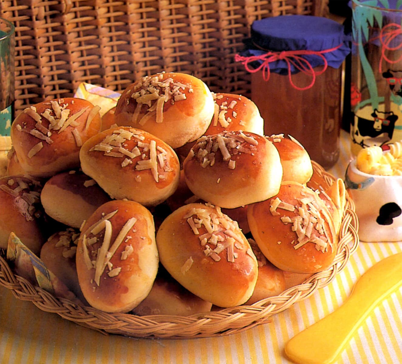 Pãezinhos de Batata com queijo ralado