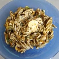 Macarrão Parafuso com Legumes