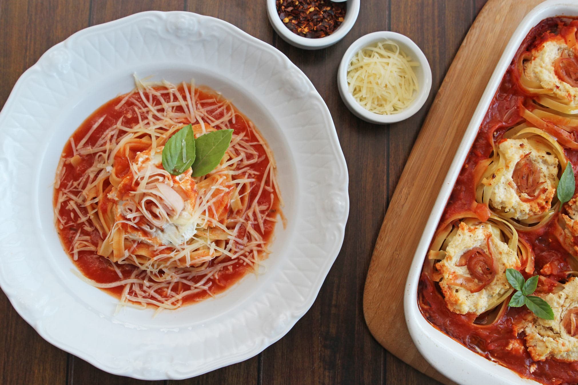 Macarrão Ninho de Forno