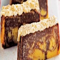 Pudim Mesclado com Creme de Coco