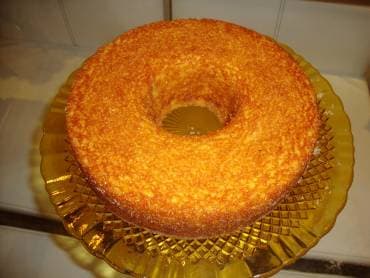 Bolo da Vovó (de Milho com Coco)