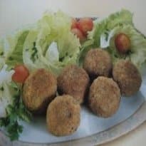 Almôndegas de Arroz e Feijão