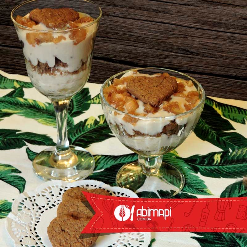 Pavê Vegano de Abacaxi