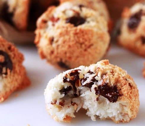 Cocadinhas de Amêndoas e Chocolate