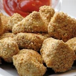 Nuggets de frango com ervas finas