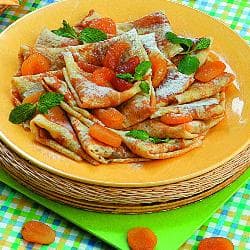 Crepes Doces de Damasco