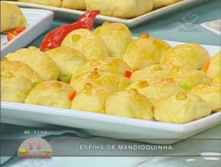 Esfiha de Mandioquinha