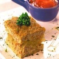 Quibe assado de frango com tomate