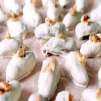 Docinhos de Nozes com Chocolate