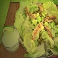 Salada Refrescante com Merluza