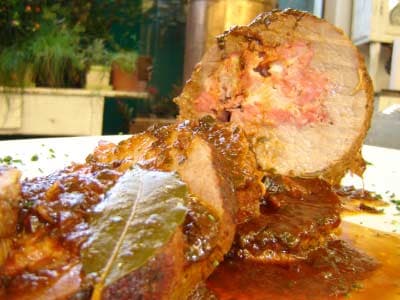 Braciola gigante de lagarto