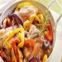 Sobrecoxa de frango com ervas