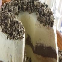 Bolo de Sorvete com Brigadeiro