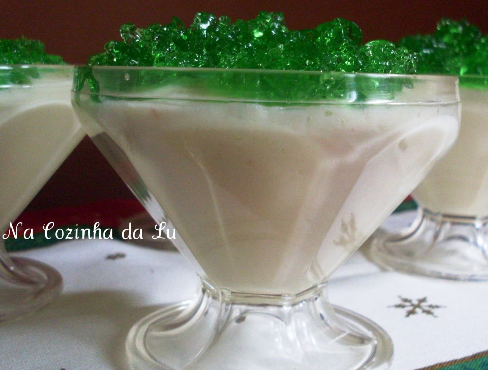 Creme Gelado de Limão