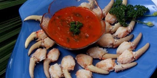 Patinhas de Caranguejo ao Molho de Cerveja