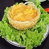 Estrogonofe de Frango na Batata