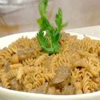 Macarrão Parafuso ao Demi-glace