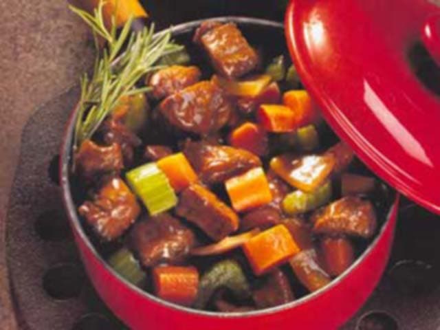 Ensopado de Carne com Alecrim