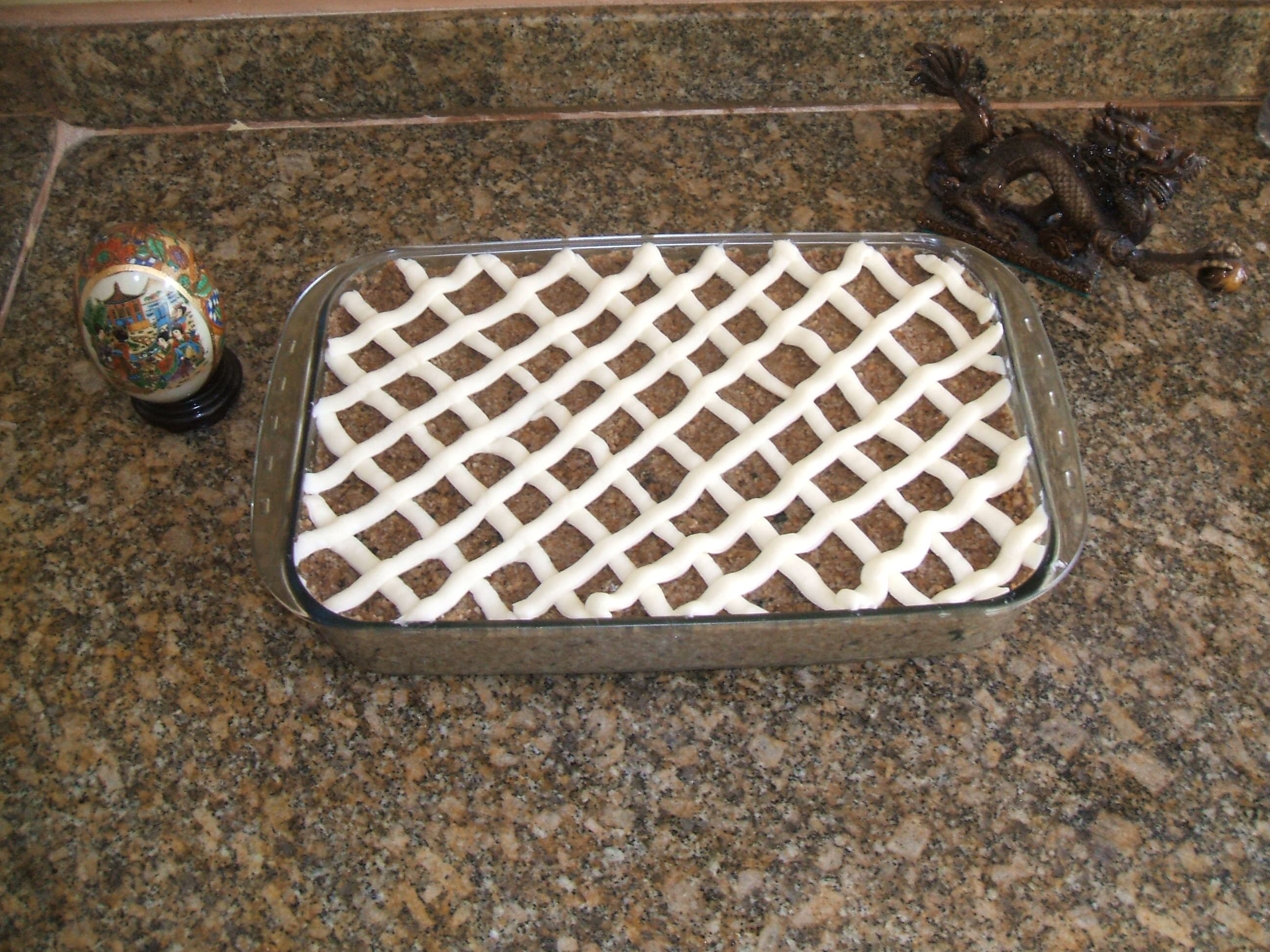 Quibe de Bandeja com Creme de Ricota