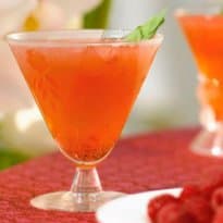 Suco de Gelatina e Laranja