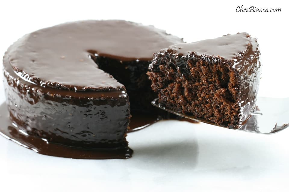 Bolo de chocolate com mel