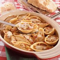 Conchigliones de Queijo