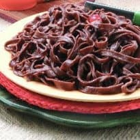 Macarrão de chocolate