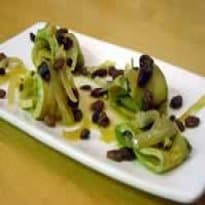 Escabeche de Abobrinha com Uvas-Passas