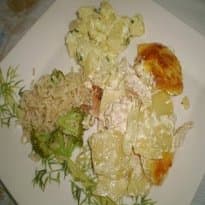 Gratinado de Batata Frango e Bacon