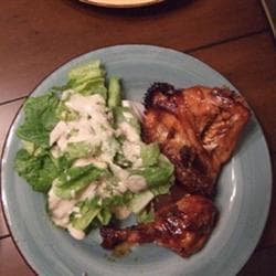 Asa de frango com molho adocicado