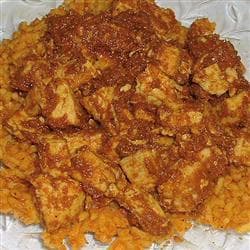 Frango indiano à jalfrezi