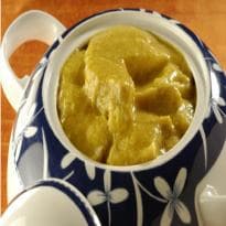 Peixe ensopado com curry