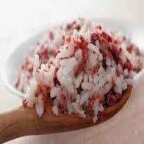 Arroz com sobras de churrasco