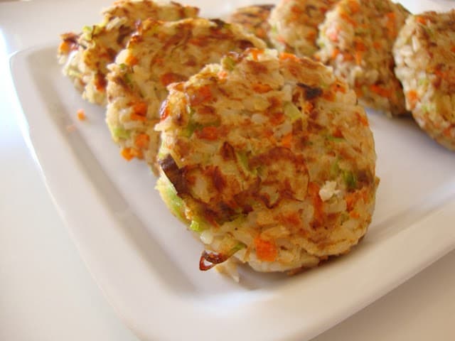 Bolinhos de Atum e Arroz