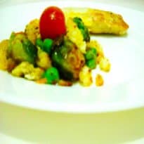 Salada de couve de Bruxelas