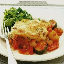 Escondidinho de grão de bico