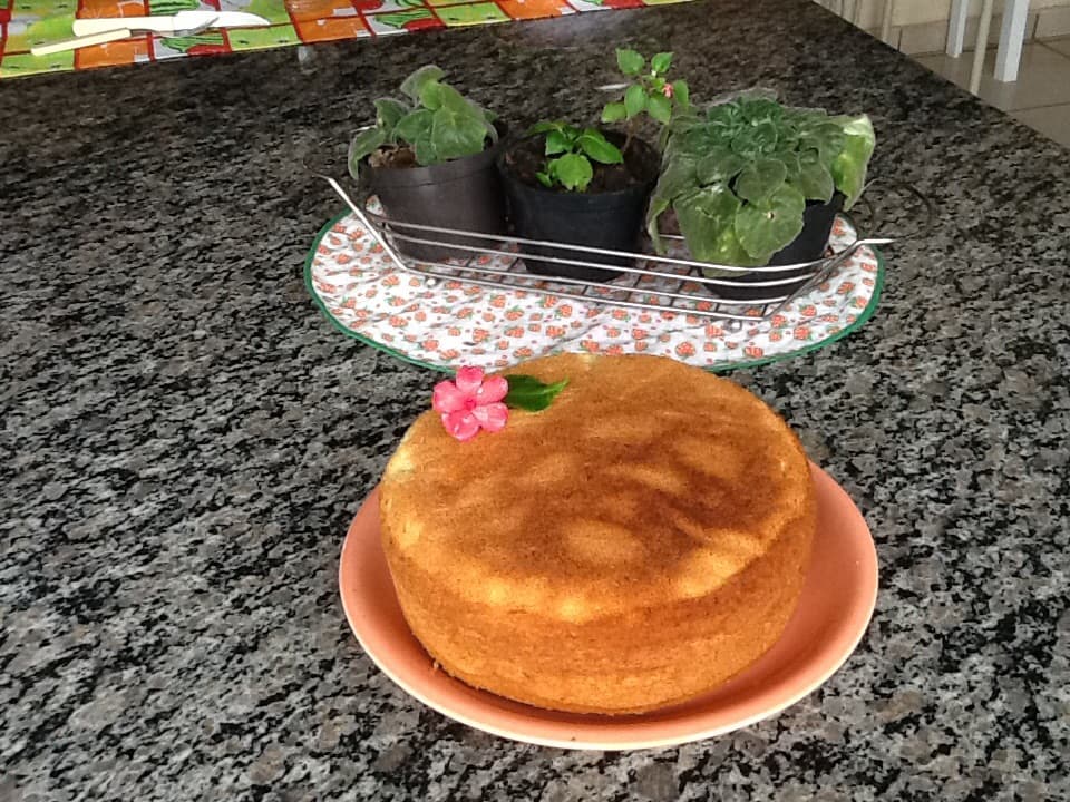 Panetela Cubana na Panela de Pressão