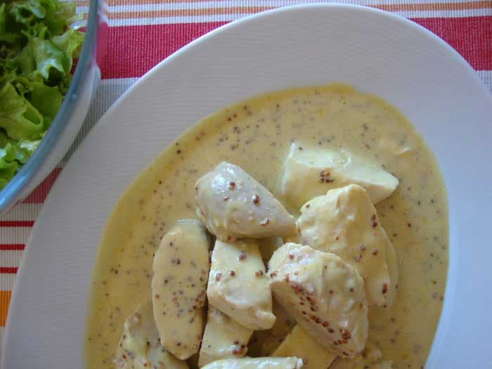 Peito de Frango com Mostarda
