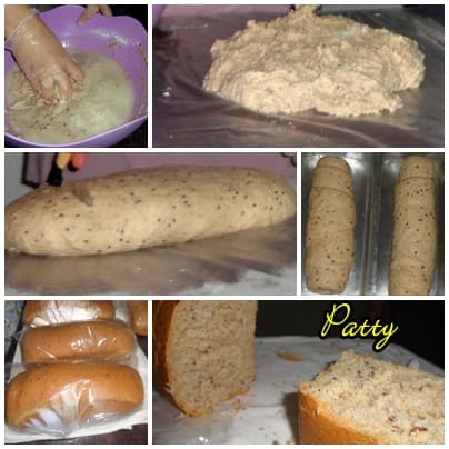 Pão integral simples e macio