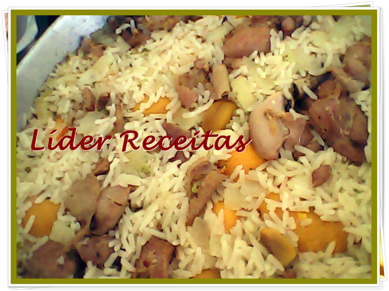 Arroz com Frango e Pequi